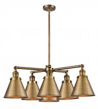 Innovations Lighting 207-6CR-BB-M13-BB-LED - Appalachian 6 Light Chandelier