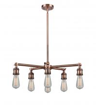 Innovations Lighting 207NH-6CR-AC - Bare Bulb 6 Light Chandelier