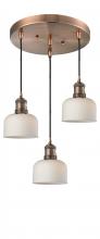 Innovations Lighting 211/3-AC-G71 - Large Bell 3 Light Multi-Pendant