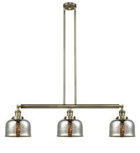 Innovations Lighting 213-AB-G78 - Bell - 3 Light - 41 inch - Antique Brass - Stem Hung - Adjustable Island Light