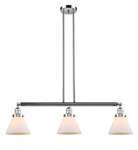 Innovations Lighting 213-PC-G41 - Cone - 3 Light - 40 inch - Polished Chrome - Stem Hung - Adjustable Island Light
