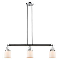 Innovations Lighting 213-PC-G51 - Bell - 3 Light - 38 inch - Polished Chrome - Stem Hung - Adjustable Island Light