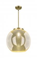 Innovations Lighting 221-1S-AB-G128-16 - Athens - 1 Light - 16 inch - Antique Brass - Stem Hung - Pendant
