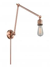 Innovations Lighting 238-AC - Bare Bulb - 1 Light - 5 inch - Antique Copper -Adjustable Swing Arm