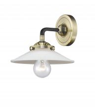 Innovations Lighting 284-1W-BAB-G1-LED - Halophane 1 Light Sconce