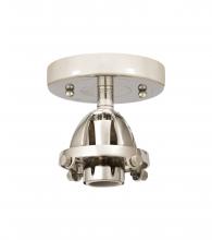 Innovations Lighting 288-1C-PN - Nouveau 2 - 1 Light - 7 inch - Polished Nickel - Semi-Flush Mount
