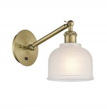 Innovations Lighting 317-1W-AB-G411 - Dayton - 1 Light - 6 inch - Antique Brass - Adjustable Sconce