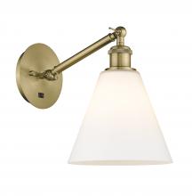 Innovations Lighting 317-1W-AB-GBC-81 - Berkshire - 1 Light - 8 inch - Antique Brass - Sconce