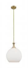 Innovations Lighting 415-1SR-BB-G121-12 - Astor - 1 Light - 12 inch - Brushed Brass - Mini Pendant