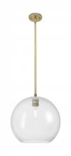 Innovations Lighting 434-1S-BB-G122-12 - Crown Point - 1 Light - 12 inch - Brushed Brass - Pendant