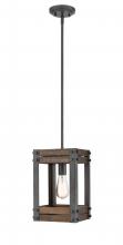 Innovations Lighting 435-1S-AG - Austin - 1 Light - 9 inch - Aged Gun Metal - Stem hung - Mini Pendant