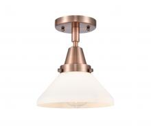 Innovations Lighting 447-1C-AC-G4471 - Caden - 1 Light - 8 inch - Antique Copper - Semi-Flush Mount