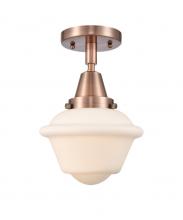 Innovations Lighting 447-1C-AC-G531 - Oxford - 1 Light - 8 inch - Antique Copper - Semi-Flush Mount