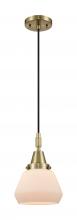 Innovations Lighting 447-1P-AB-G171 - Fulton - 1 Light - 7 inch - Antique Brass - Mini Pendant