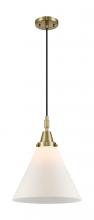 Innovations Lighting 447-1P-AB-G41-L - Cone - 1 Light - 12 inch - Antique Brass - Mini Pendant