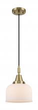 Innovations Lighting 447-1P-AB-G71 - Bell - 1 Light - 8 inch - Antique Brass - Mini Pendant
