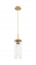Innovations Lighting 463-1P-BB-G463-12CL - Blakeley - 1 Light - 5 inch - Brushed Brass - Pendant