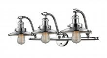 Innovations Lighting 515-3W-PC-M7-LED - Railroad - 3 Light - 28 inch - Polished Chrome - Adjustable Bath Vanity Light