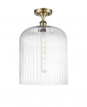 Innovations Lighting 516-1C-AB-G559-12CL - Bridal Veil - 1 Light - 5 inch - Antique Brass - Semi-Flush Mount