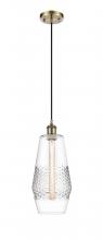 Innovations Lighting 516-1P-AB-G682-7 - Windham - 1 Light - 7 inch - Antique Brass - Cord hung - Mini Pendant