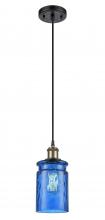 Innovations Lighting 516-1P-BAB-G352-BL - Candor 1 Light Mini Pendant