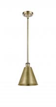 Innovations Lighting 516-1S-AB-MBC-8-AB - Berkshire - 1 Light - 8 inch - Antique Brass - Pendant