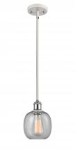 Innovations Lighting 516-1S-WPC-G104 - Belfast - 1 Light - 6 inch - White Polished Chrome - Mini Pendant