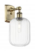 Innovations Lighting 516-1W-AB-G460-7CL - Preston Cylinder - 1 Light - 7 inch - Antique Brass - Sconce