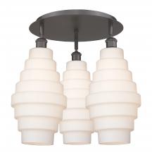 Innovations Lighting 516-3C-OB-G671-8 - Cascade - 3 Light - 20 inch - Oil Rubbed Bronze - Semi-Flush Mount