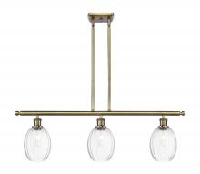 Innovations Lighting 516-3I-AB-G459-6CL - Preston Bulb - 3 Light - 36 inch - Antique Brass - Stem Hung - Island Light