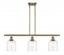 Innovations Lighting 516-3I-AB-G558-6CL - Bella - 3 Light - 36 inch - Antique Brass - Stem hung - Island Light
