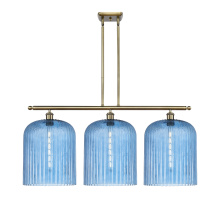 Innovations Lighting 516-3I-AB-G559-12BL - Bridal Veil - 3 Light - 36 inch - Antique Brass - Stem hung - Island Light