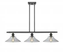 Innovations Lighting 516-3I-OB-G132 - Orwell - 3 Light - 36 inch - Oil Rubbed Bronze - Cord hung - Island Light