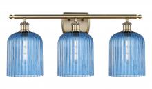 Innovations Lighting 516-3W-AB-G559-8BL - Bridal Veil - 3 Light - 25 inch - Antique Brass - Bath Vanity Light