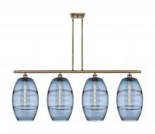 Innovations Lighting 516-4I-AB-G557-10BL - Vaz - 4 Light - 48 inch - Antique Brass - Cord hung - Island Light