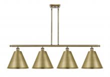 Innovations Lighting 516-4I-AB-MBC-12-AB - Berkshire - 4 Light - 50 inch - Antique Brass - Cord hung - Island Light
