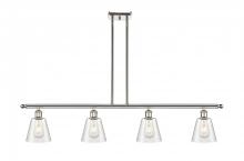 Innovations Lighting 516-4I-PN-G454 - Caton - 4 Light - 48 inch - Polished Nickel - Stem hung - Island Light