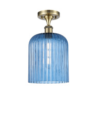 Innovations Lighting 616-1F-AB-G559-8BL - Bridal Veil - 1 Light - 5 inch - Antique Brass - Semi-Flush Mount