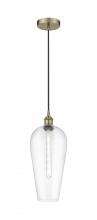 Innovations Lighting 616-1P-AB-G456-8CL - Chelsea - 1 Light - 8 inch - Antique Brass - Cord hung - Mini Pendant