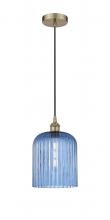 Innovations Lighting 616-1P-AB-G559-8BL - Bridal Veil - 1 Light - 5 inch - Antique Brass - Cord hung - Mini Pendant