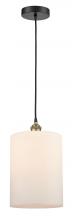 Innovations Lighting 616-1P-BAB-G111-L - Cobbleskill - 1 Light - 9 inch - Black Antique Brass - Cord hung - Mini Pendant