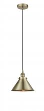 Innovations Lighting 616-1PH-AB-M10-AB - Edison - 1 Light - 10 inch - Antique Brass - Multi Pendant