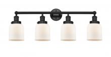 Innovations Lighting 616-4W-BK-G51 - Bell - 4 Light - 32 inch - Matte Black - Bath Vanity Light