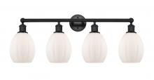 Innovations Lighting 616-4W-BK-G81 - Eaton - 4 Light - 33 inch - Matte Black - Bath Vanity Light