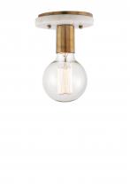 Innovations Lighting 621-1F-GB - Elina 1 Light Semi-Flush Mount