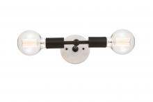 Innovations Lighting 621-2W-BK - Elina 2 Light Sconce or Flushmount