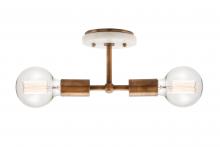 Innovations Lighting 621-2W-GB - Elina 2 Light Sconce or Flushmount