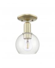 Innovations Lighting 716-1C-AB-G122-6 - Athens - 1 Light - 6 inch - Antique Brass - Semi-Flush Mount