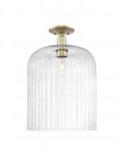Innovations Lighting 716-1C-AB-G559-12CL - Bridal Veil - 1 Light - 12 inch - Antique Brass - Semi-Flush Mount