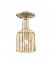 Innovations Lighting 716-1C-AB-G559-5ME - Bridal Veil - 1 Light - 6 inch - Antique Brass - Semi-Flush Mount